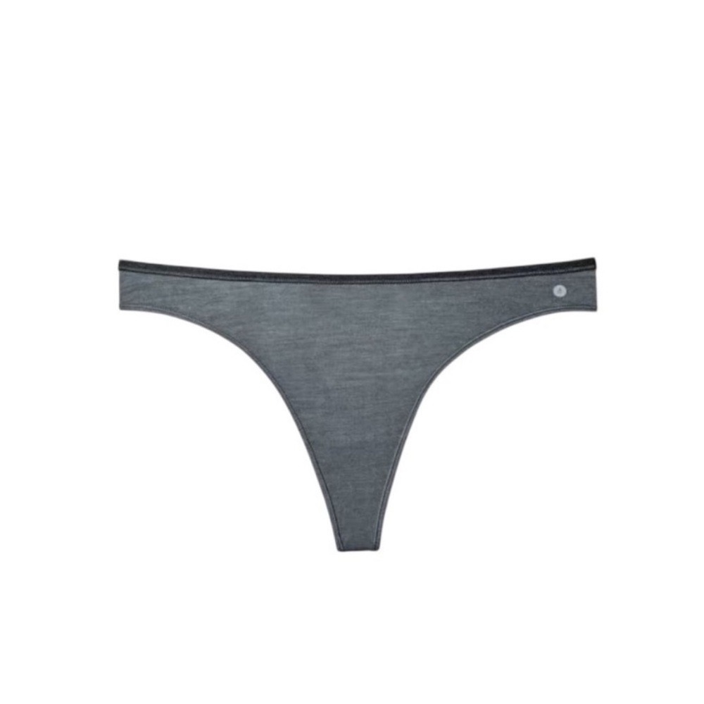Allbirds Women's Trino Thong Underwear Panty Storm size 2X wool blend NWT